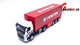  Mô hình xe tải container Volvo chở hàng 1:50 Diecast Metal 8183 