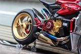  Mô hình xe cao cấp Ducati 1199 Panigale Cafe Racer Galaxy 1:12 Tamiya D079 