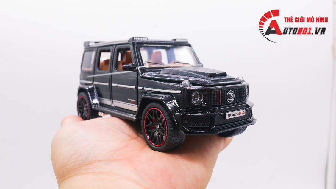  Mô hình xe Mercedes-Benz Brabus G800 có đế tỉ lệ 1:32 Miniauto DC32423 8167 