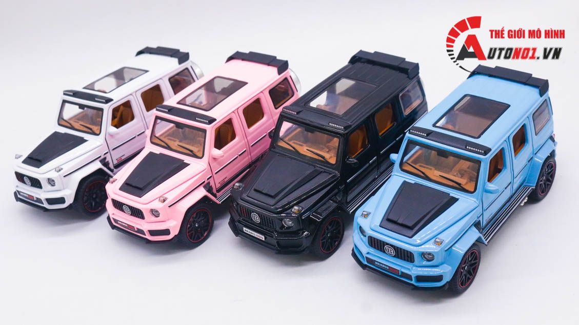  Mô hình xe Mercedes-Benz Brabus G800 có đế tỉ lệ 1:32 Miniauto DC32423 8167 