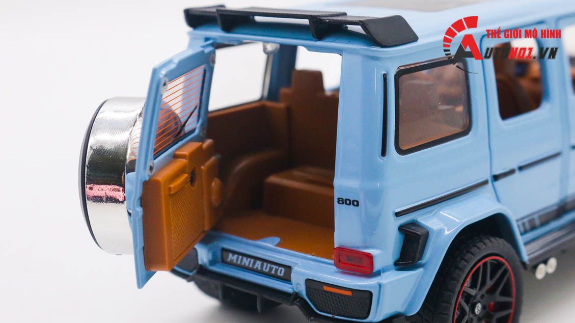  Mô hình xe Mercedes-Benz Brabus G800 có đế tỉ lệ 1:32 Miniauto DC32423 8167 