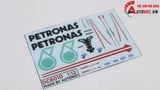  Decal Ducati 1199 Petronas White Ver.02 cho mô tô tỉ lệ 1:12 Maisto và Tamiya DC601D 