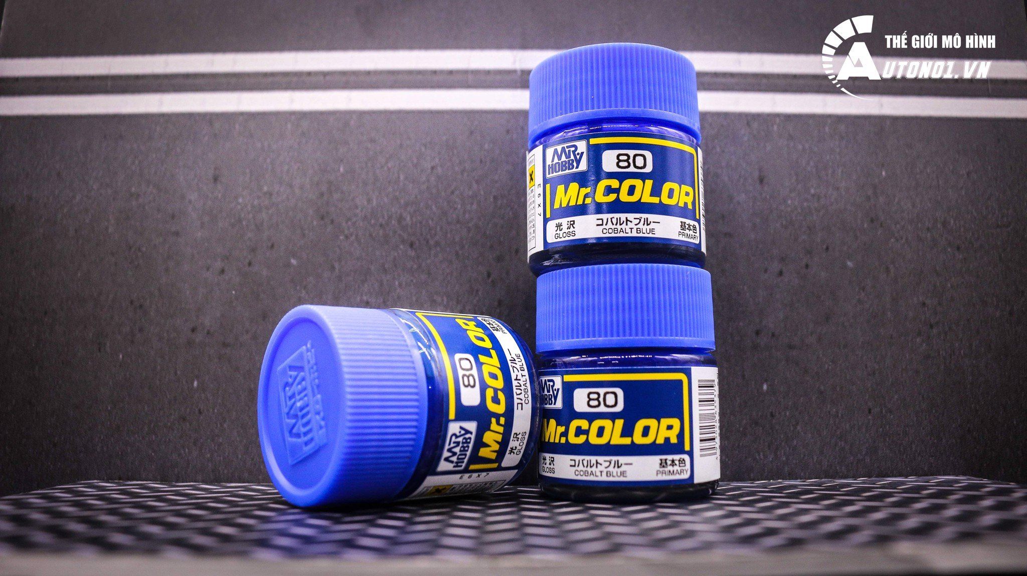  Lacquer c80 cobalt blue sơn mô hình màu xanh dương 10ml Mr.Hobby C80 