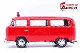  Mô hình xe Volkswagen Bus T2 1972 Fire Red 1:24 Welly 7028 