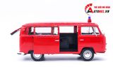  Mô hình xe Volkswagen Bus T2 1972 Fire Red 1:24 Welly 7028 