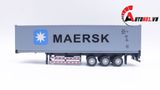  Mô hình xe đầu kéo container Mecedes Ben Actros có đầu kim loại 31x6x8cm tỉ lệ 1:36 8230 