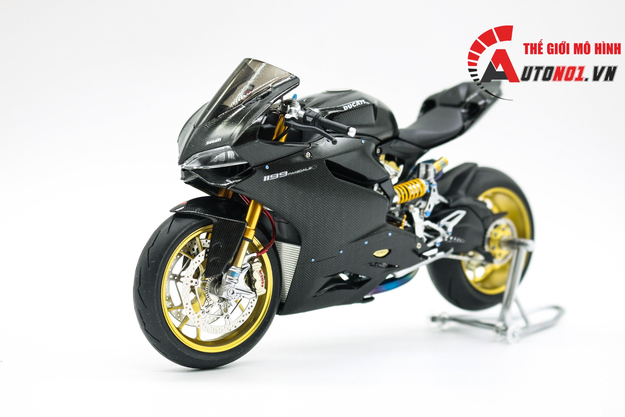 MÔ HÌNH XE DUCATI 1199 PANIGALE FULL CARBON 1:12 TAMIYA