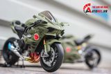  Mô hình xe Kawasaki H2r Custom Liberty Walk Army 1:12 Tamiya D078 