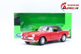  Mô hình xe Alfa Romeo Spider 1960 Red đánh lái được 1:24 Welly 7023 