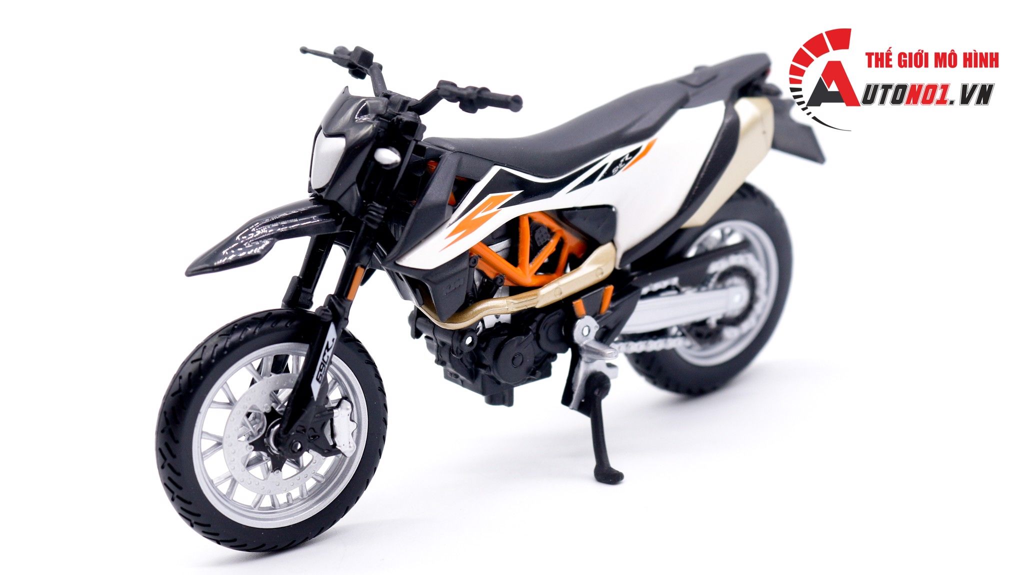  Mô hình xe Ktm 690 1:18 Maisto 7531 