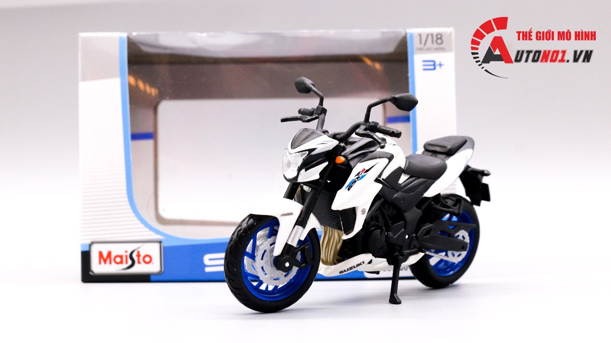  Mô hình xe Suzuki Gsx-s750 1:18 Maisto 7527 