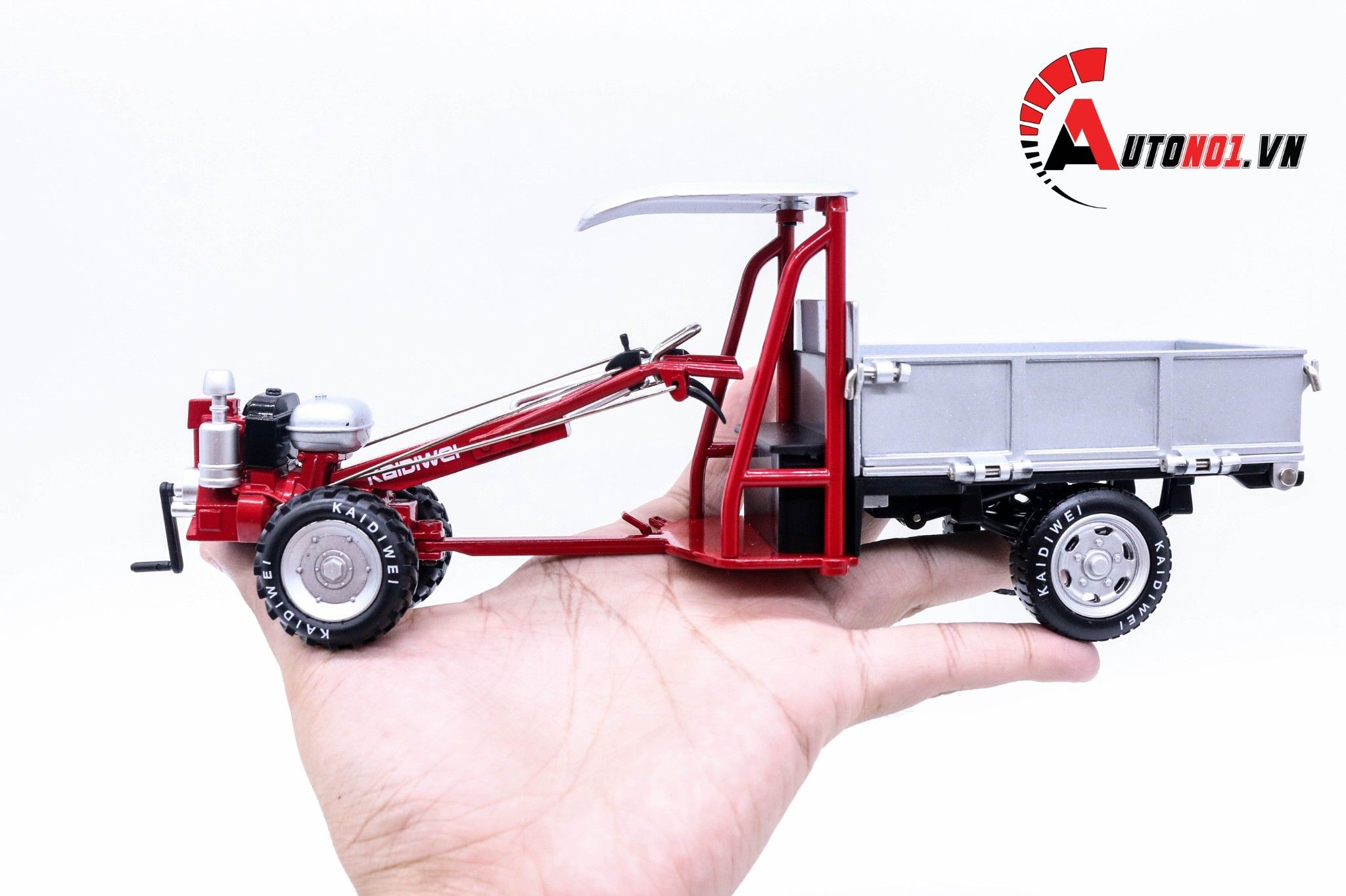 Xe máy cày đồ chơi trẻ em mô hình tỉ lệ 130  máy cày 130