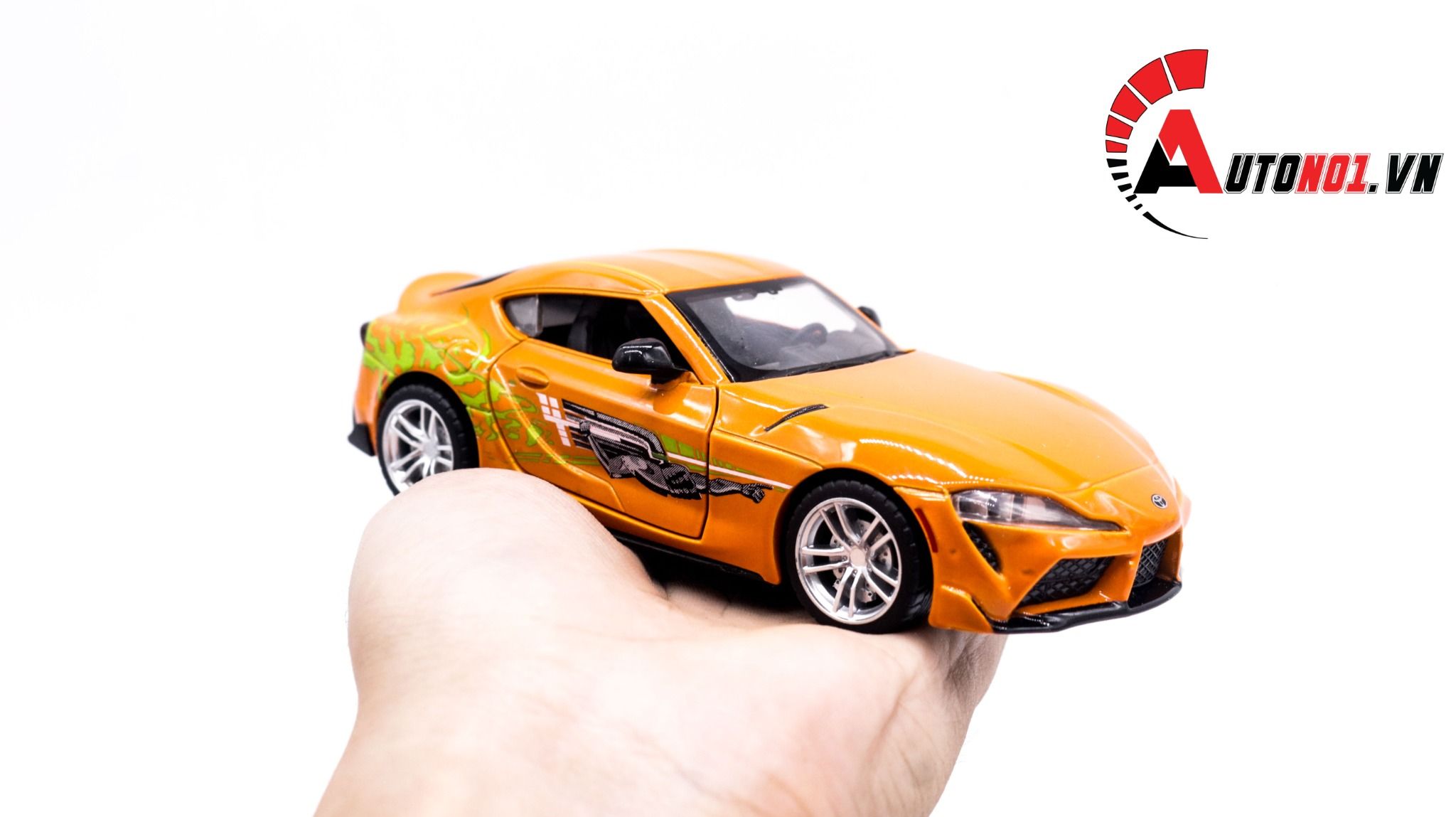  Mô hình xe ô tô Toyota GR Supra tỉ lệ 1:32 Alloy Model OT226 