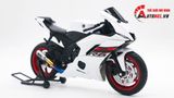  Mô hình xe Yamaha R6 2020 White độ Mâm + Pô Sc 1:12 Autono1 Welly D207G 