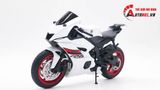  Mô hình xe Yamaha R6 2020 White độ Mâm + Pô Sc 1:12 Autono1 Welly D207G 