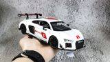  MÔ HÌNH XE AUDI R8 LMS WHITE 1:24 DOUBLE HORSES 7757 