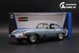  Mô hình xe Jaguar E Coupe 1961 Silver Blue 1:18 Bburago 5237 