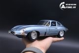  Mô hình xe Jaguar E Coupe 1961 Silver Blue 1:18 Bburago 5237 