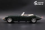  Mô hình xe Jaguar E Cabrio. Green 1961 1:18 Bburago 5238 