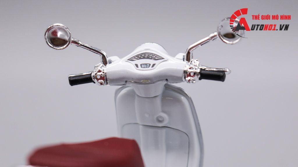 MÔ HÌNH VESPA PRIMAVERA 150 WHITE 1:18 MAISTO 6417