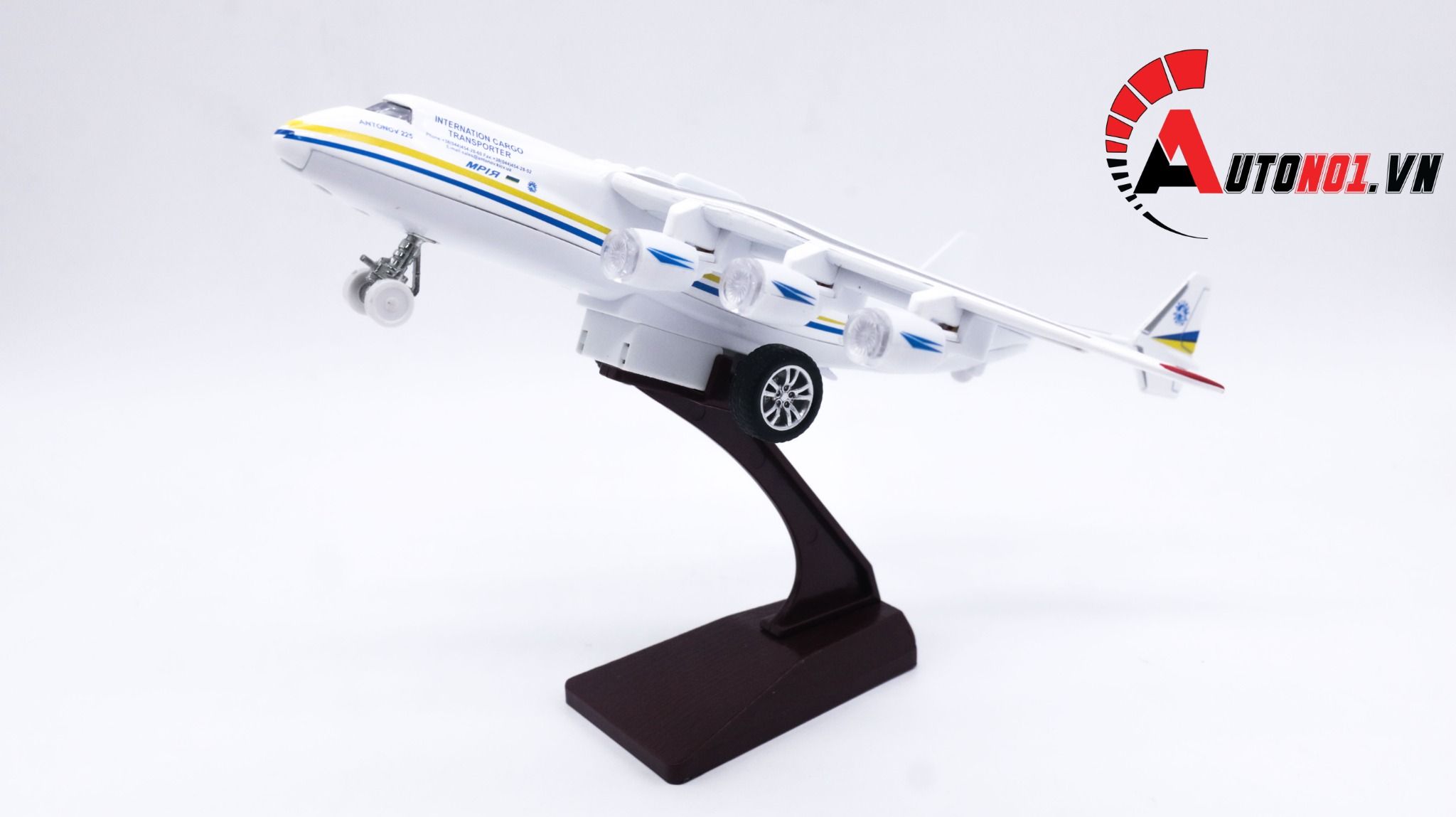  Mô hình máy bay vận chuyển Antonov 225 22cm MB22000 