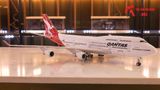  Mô hình máy bay Australia Qantas Boeing B747 47cm 1:130 có đèn led tự động theo tiếng vỗ tay hoặc chạm MB47006 