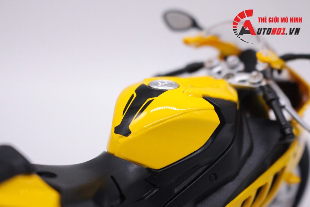 MÔ HÌNH BMW S1000RR 2019 YELLOW 1:12 MSZ 7222