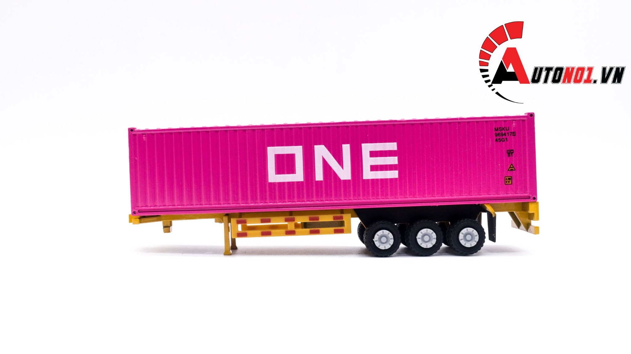  Xe mô hình ô tô container chở hàng full kim loại tỉ lệ 1:60 jingbang OT236 