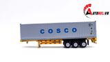  Xe mô hình ô tô container chở hàng full kim loại tỉ lệ 1:60 jingbang OT236 