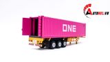  Xe mô hình ô tô container chở hàng full kim loại tỉ lệ 1:60 jingbang OT236 