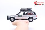  Mô hình xe Range Rover Expedition Silver Modelcar full open 1:24 Bburago OT615 
