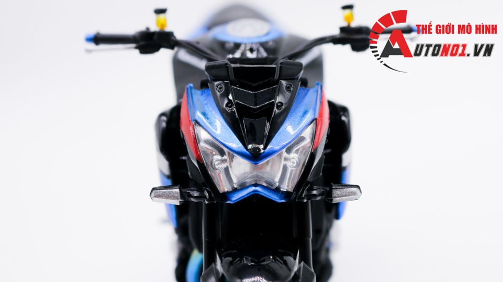 MÔ HÌNH XE ĐỘ KAWASAKI Z800 METAL BLUE 1:12 AUTONO1 D225B