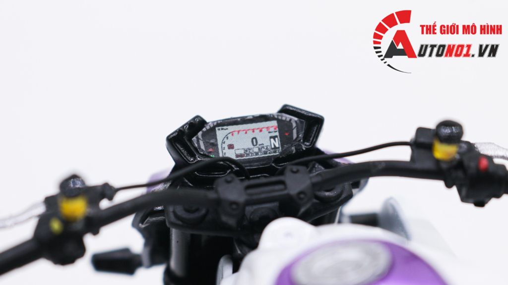 MÔ HÌNH XE ĐỘ KAWASAKI Z800 METAL VIOLET 1:12 AUTONO1 D225A