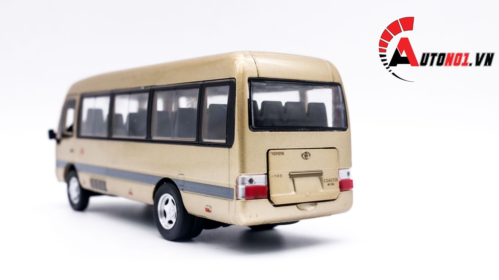  Mô hình xe Toyota Coaster Bus 1:32 Sheng Hui 1649 