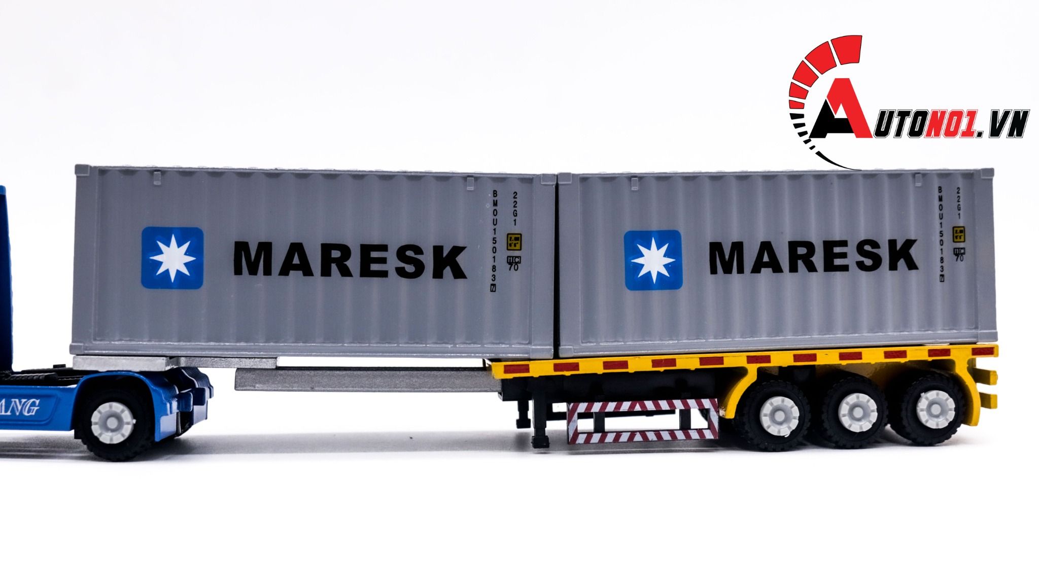  Mô hình xe container bằng hợp kim tỉ lệ 1:60 Jingbang OT220 