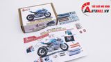  Decal nước độ Ducati Panigale V4S Gulf - Decal fullface Gulf Ducati tỉ lệ 1:12 Autono1 DC600g 