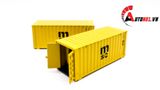  Mô hình xe container bằng hợp kim tỉ lệ 1:60 Jingbang OT220 