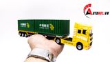  Mô hình xe container bằng hợp kim tỉ lệ 1:60 Jingbang OT220 