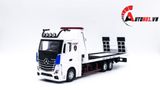  Mô hình xe ô tô độ CSGT cứu hộ Mercedes benz Hytruck kích thước 46cm tỉ lệ 1:24 Hengteng model Autono1 OT235 