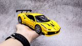  Mô hình xe ferrari 488 challenge yellow 1:24 Bburago 6463 