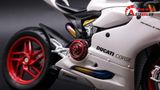  Mô hình xe độ Ducati Corse White độ nồi khô tỉ lệ 1:12 Autono1 Maisto D024B 