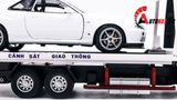  Mô hình xe ô tô độ CSGT cứu hộ Mercedes benz Hytruck kích thước 46cm tỉ lệ 1:24 Hengteng model Autono1 OT235 