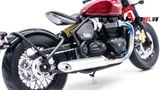  Mô hình xe Triumph Bonneville Bobber nâng cấp tỉ lệ 1:12 Welly Autono1 D229 