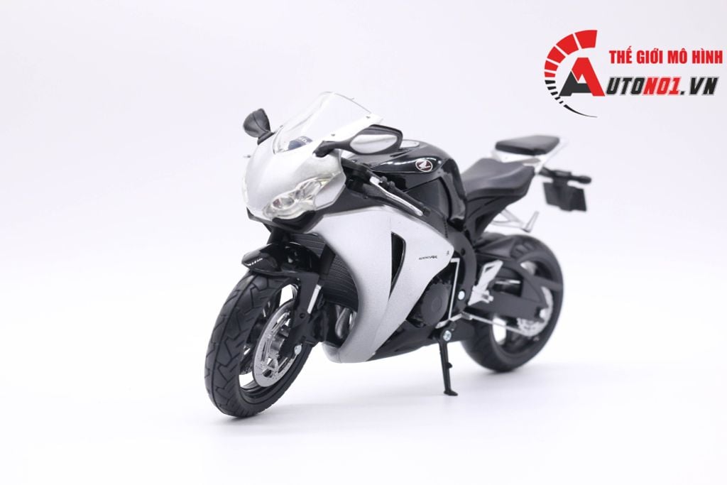 MÔ HÌNH XE HONDA CBR 1000RR SILVER 1:12 JOYCITY CÓ HỘP 5407