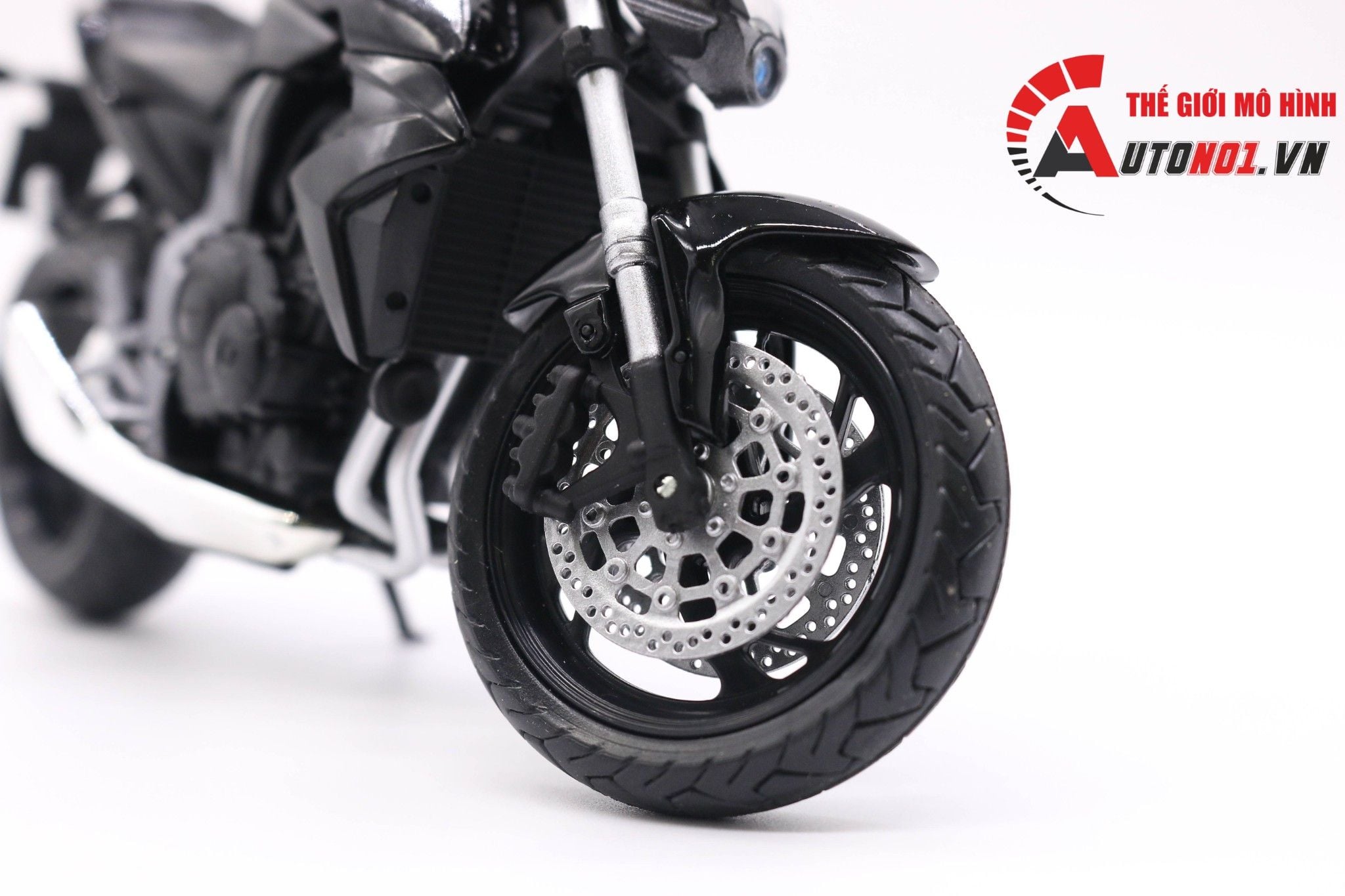  Mô hình xe mô tô Honda CB 1000R black tỉ lệ 1:12 Joycity 6520 
