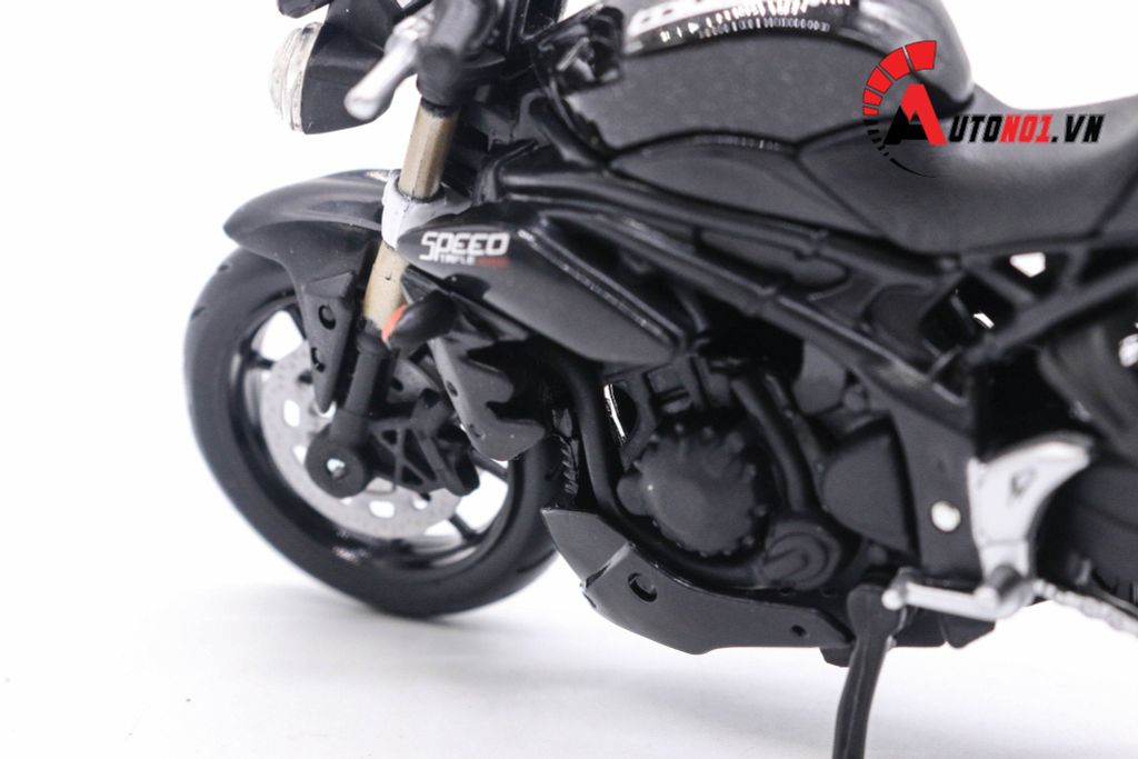 MÔ HÌNH XE TRIUMPH SPEED TRIPLE 2011 1:18 BBURAGO 6169