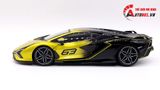  Mô hình xe Lamborghini Sian Fkp 37 Black Yellow 1:18 Bburago 7517 