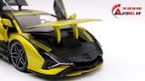  Mô hình xe Lamborghini Sian Fkp 37 Black Yellow 1:18 Bburago 7517 