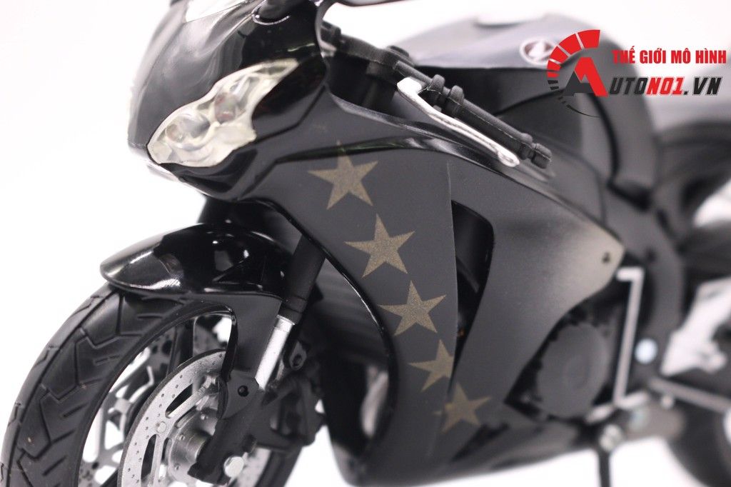 MÔ HÌNH XE HONDA CBR 1000RR BLACK STAR 1:12 JOYCITY 6527