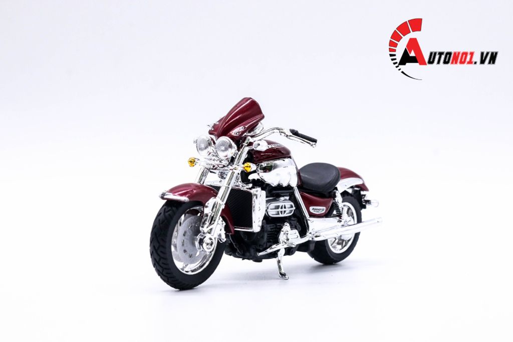 MÔ HÌNH XE TRIUMPH ROCKET III RED 1:18 BBURAGO 1019